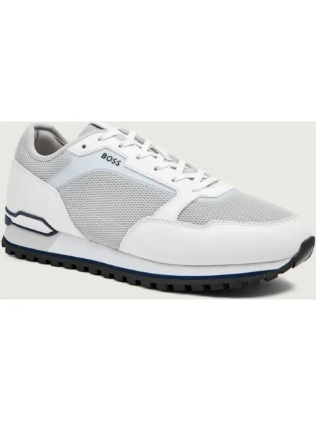 Sneakerși Boss Black alb
