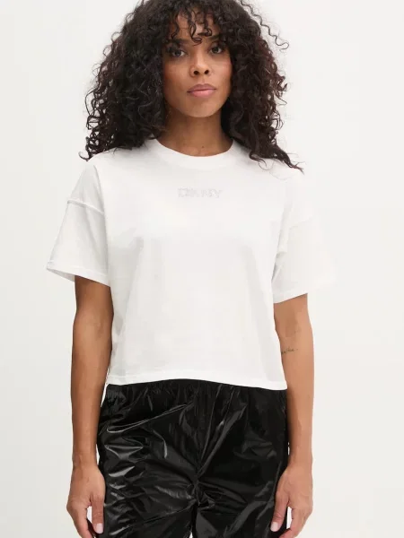 Тениска Dkny бежово