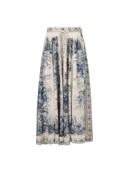 Maksi wielobarwność spódnica maxi Zimmermann w kształcie litery A