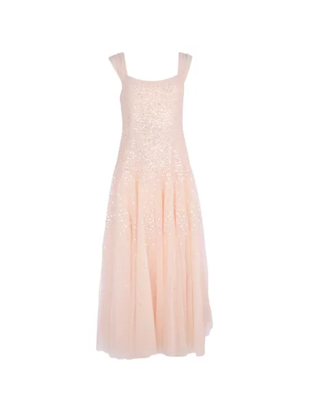 Rochie Needle & Thread cu paiete roz