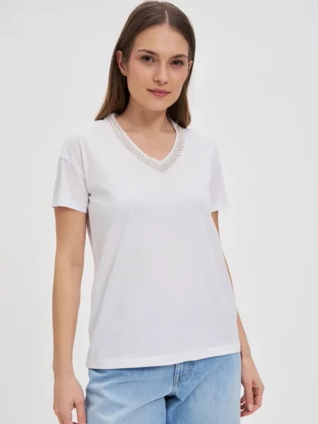 Tricou Marisse alb