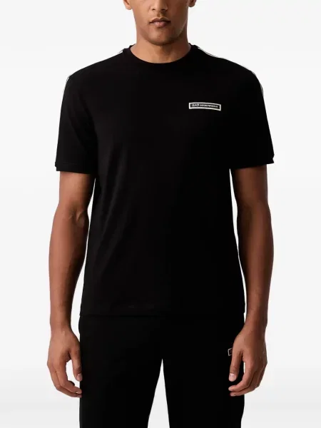 Tricou Ea7 Emporio Armani cu autograf negru