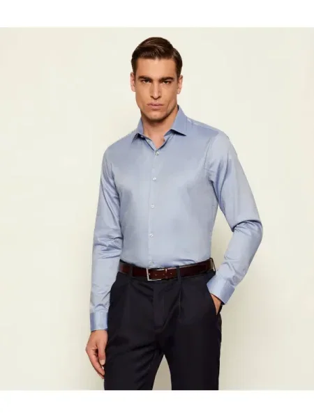 Calvin Klein Cămașă | stretch | Slim Fit | easy care albastru