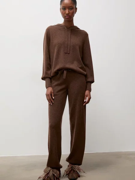 Шерстяные спортивные штаны Answear.lab
