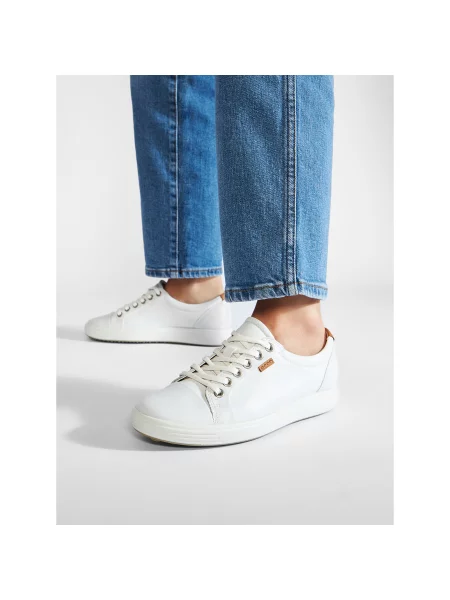 Sneakersy ECCO Soft 7 Ladies bílá