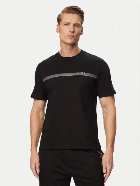 BOSS BLACK Tricou Authentic negru