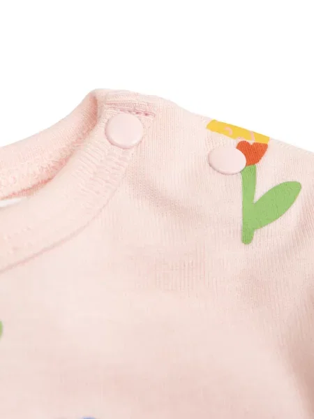Kombinezon dziecięcy Stella Mccartney różowy