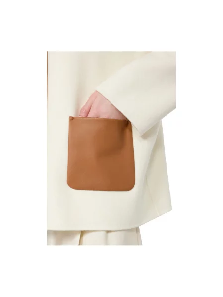 Pulover Maxmara Studio alb