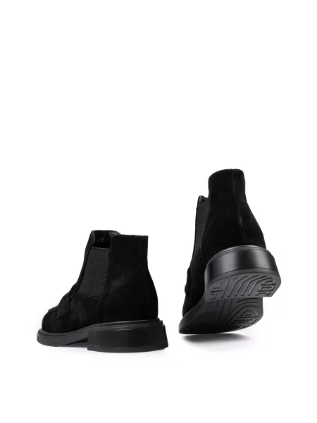 Замшевые ботинки челси Alex Bell черные