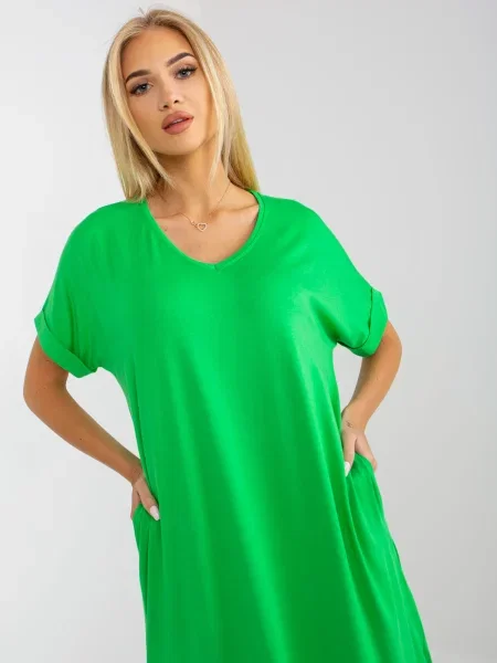 Rochie Fashionhunters de costum verde