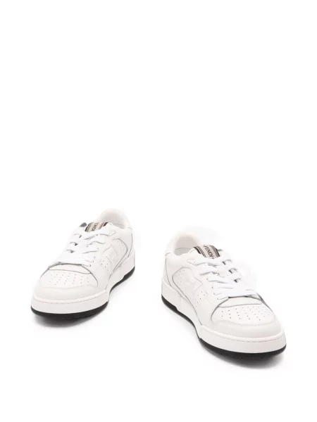 Bőr sneaker Fendi autogrammal fehér