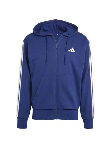 Prugasta frotir majica Adidas plava