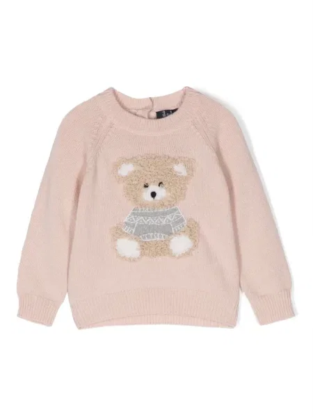 Sweter dziecięcy Il Gufo różowy