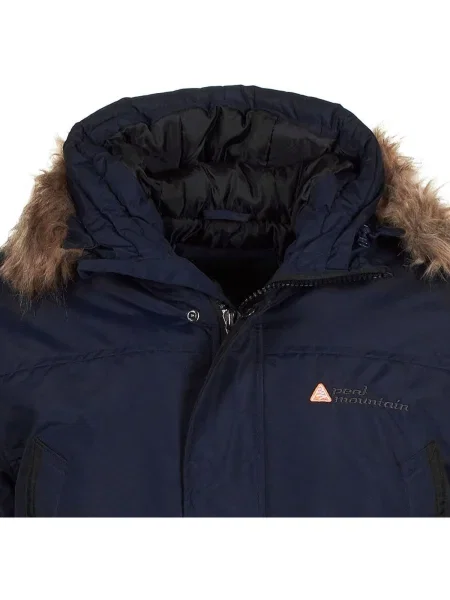 Geacă parka Peak Mountain albastru