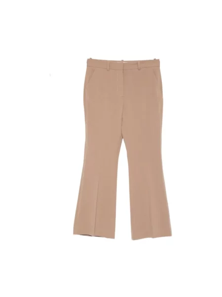 Spodnie Circolo 1901 dzwony brązowe