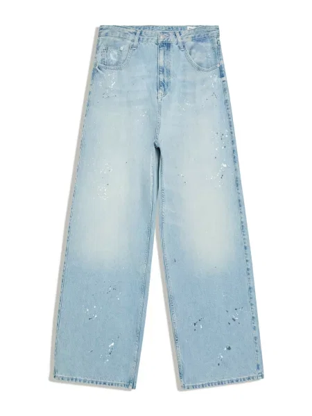 Bershka Jeans deschis albastru