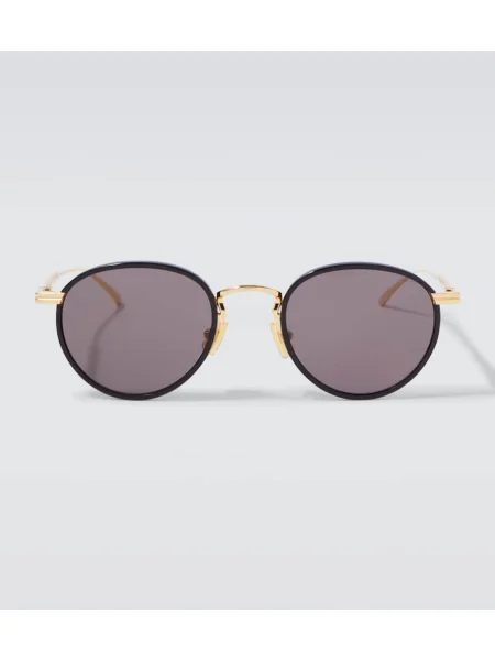 Ochelari de soare Bottega Veneta auriu