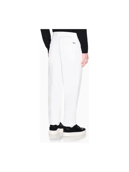 Spodnie Armani Exchange białe