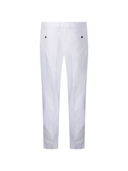 Pantaloni Santaniello conici alb