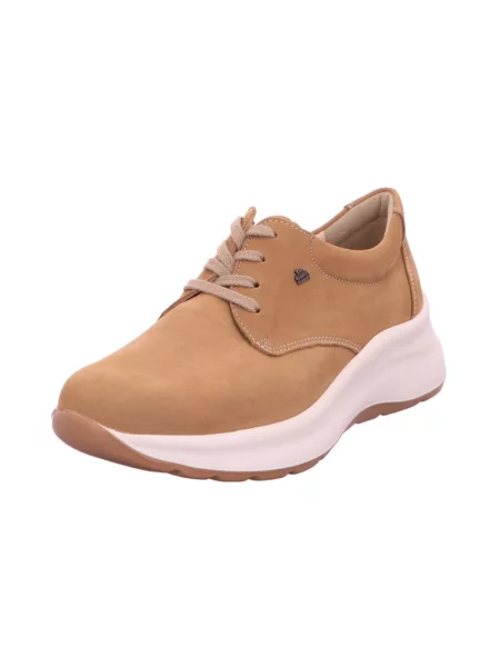 Sneakersy Finn Comfort brązowe