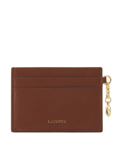 Portofel Lanvin din piele maro