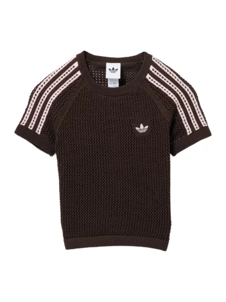 Koszulka sportowa Adidas brązowa