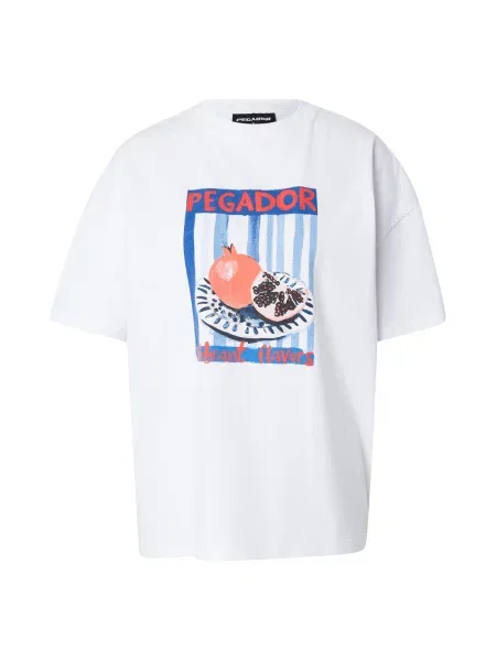 Pegador Tricou MESTIA albastru deschis / roșu alb