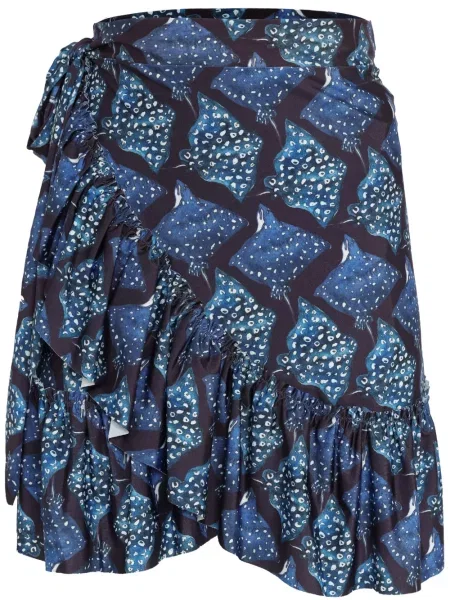 Fusta mini Lygia & Nanny albastru