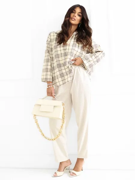 Cămașă Italy Moda galben