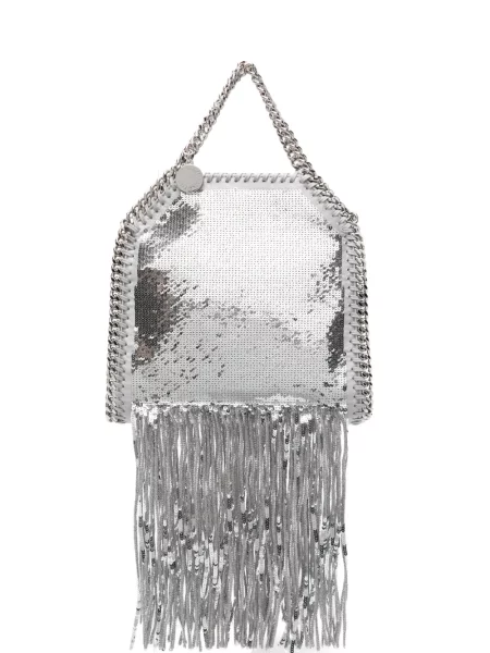 Geantă shopper Stella Mccartney cu franjuri