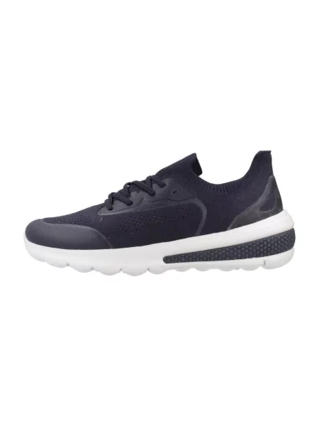 Sneakerși Geox albastru