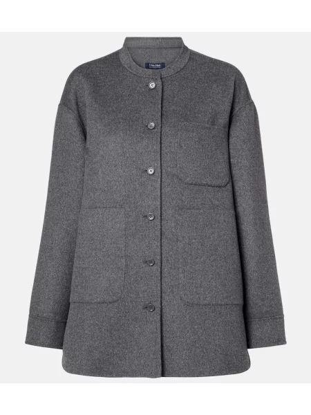 Geacă 's Max Mara de lână gri
