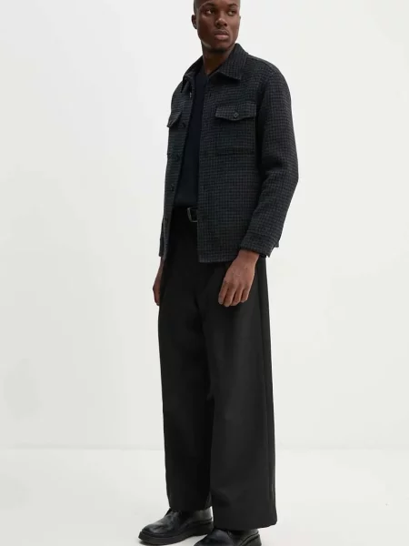 Шерстяной свитер A.p.c. черный