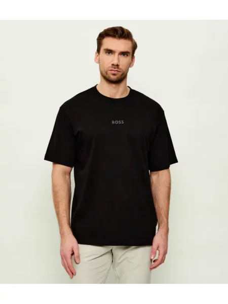 BOSS GREEN Tricou Tee 10 negru