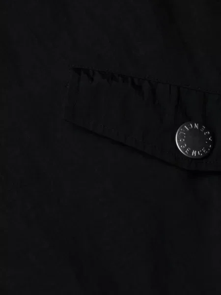 Geacă de vânt L'agence cu glugă negru