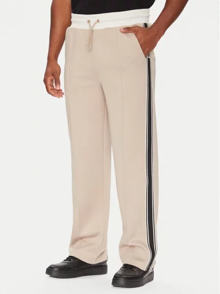 Guess Teplákové kalhoty béžová