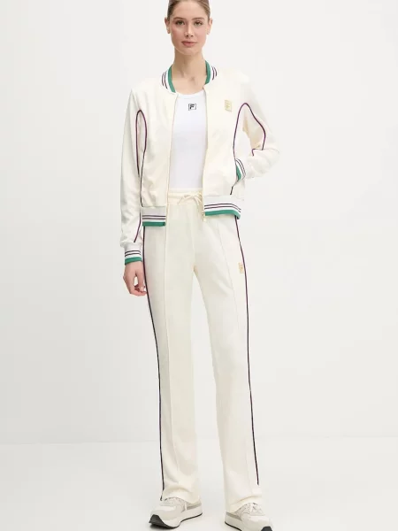 Спортивні штани Fila Lamim з аплікацією бежевий