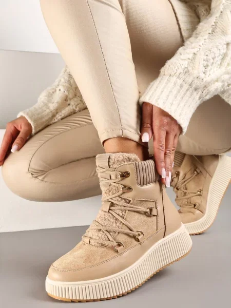 Botine Temirits închis bej