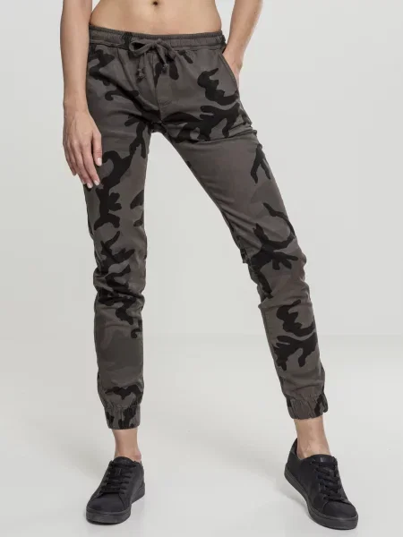 Spodnie Urban Classics do biegania brązowe