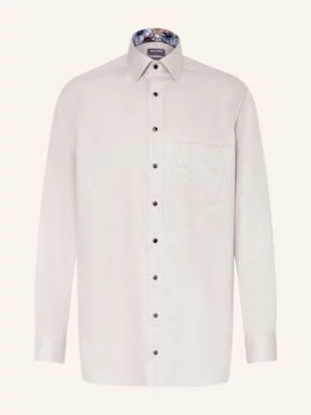 Olymp Koszula Luxor Comfort Fit beige beżowa