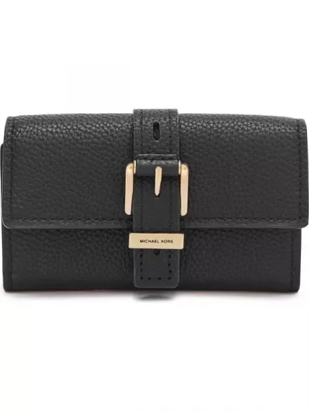 Michael Kors De piele portofel negru