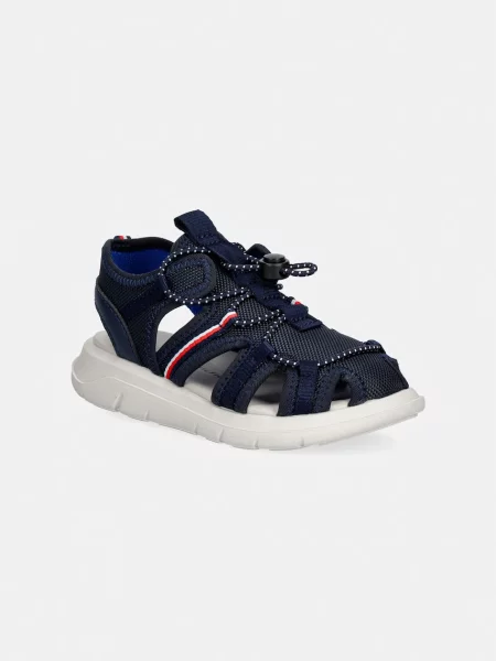 Tommy Hilfiger Sandále Tmavomodrá biela