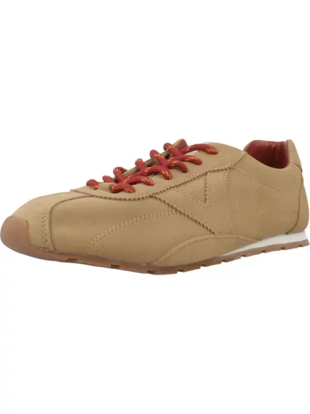Sneakersy Victoria skórzane brązowe