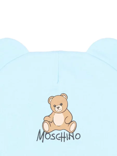 Czapka dziecięca Moschino niebieska
