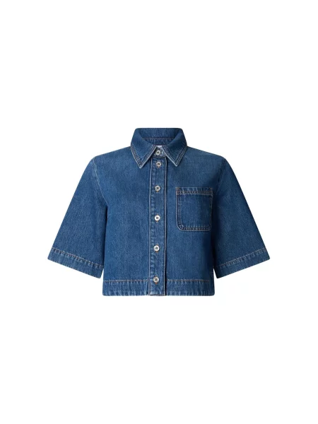 Liu Jo Bluză denim albastru