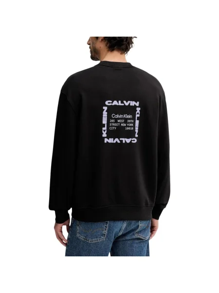 Geacă de blugi Calvin Klein Jeans negru