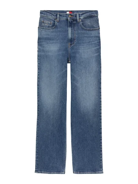 Tommy Jeans Blugi Layla Straight Fit albastru