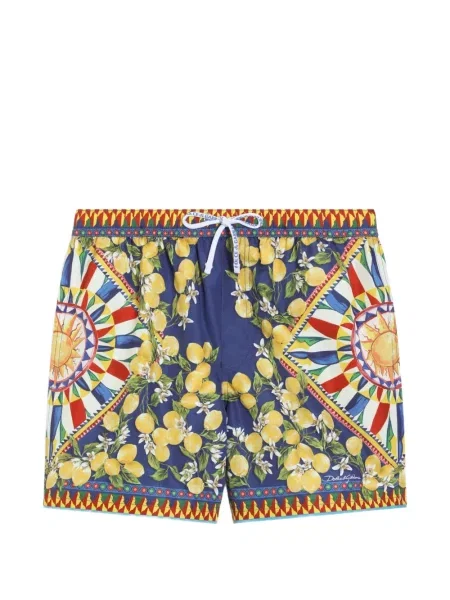 Dětské spodní díl plavek Dolce & Gabbana modrý