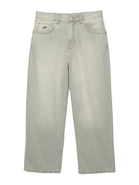 Pull&Bear Džínsy pastelovo zelená