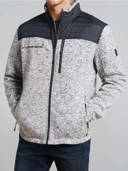 Sinsay Mikina s kulatým výstřihem šedá